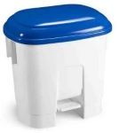 CONTENEDOR con tapa y pedal  AZUL DERBY 60L TTS