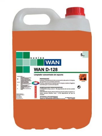 DESENGRASANTE WAN D-128 espuma controlada 5L