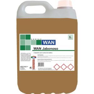 LIMPIADOR MADERA WAN JABONOSO 5L