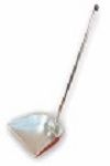 RECOGEDOR metalico con palo extra fuerte